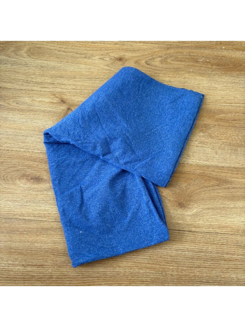 Ivivva Lululemon Button Wrap Knit Scarf Blue Chevron One Size